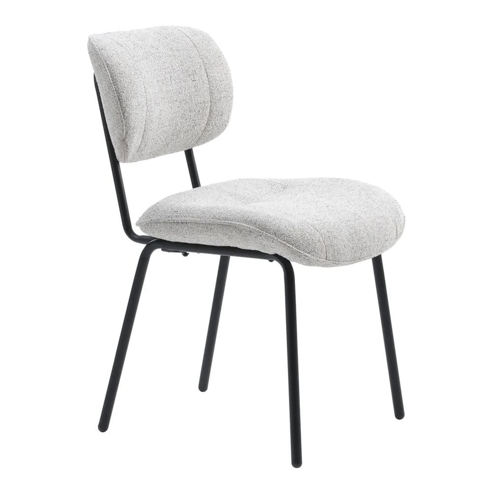 Svetlosivá jedálenská stolička Buffalo – Unique Furniture