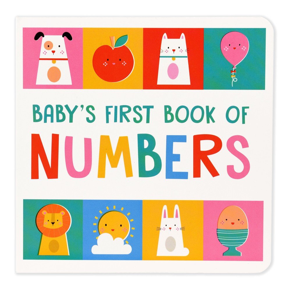 Interaktívna hračka Baby's First Book of Numbers – Rex London