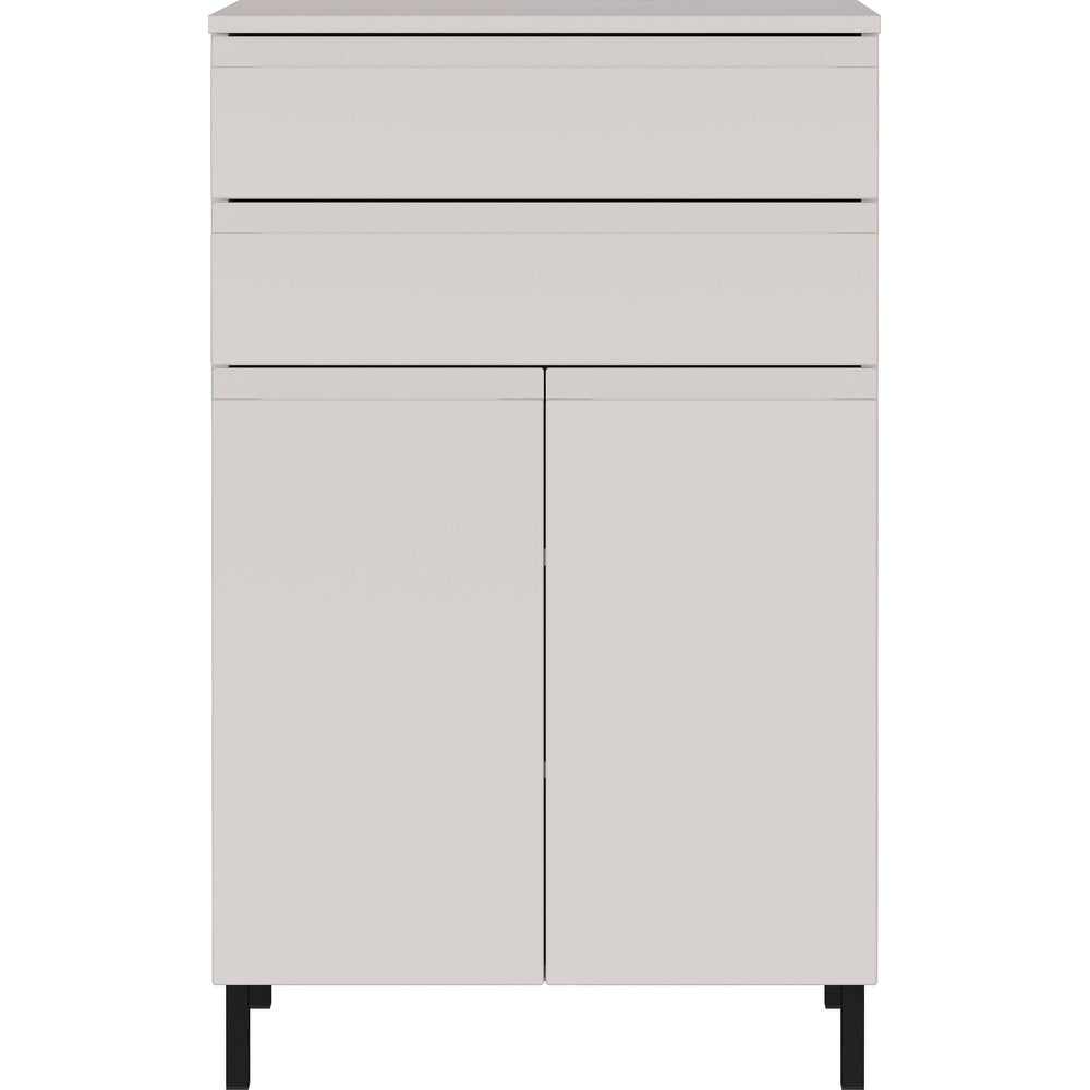 Krémová vysoká kúpeľňová skrinka 60x97 cm Salinas – Germania