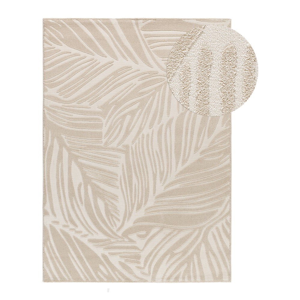 Krémovobiely koberec 133x190 cm Sensation – Universal