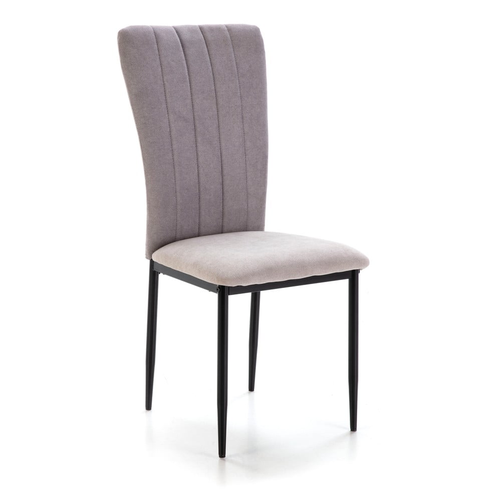 Svetlosivé jedálenské stoličky v súprave 4 ks Holly – Marckeric