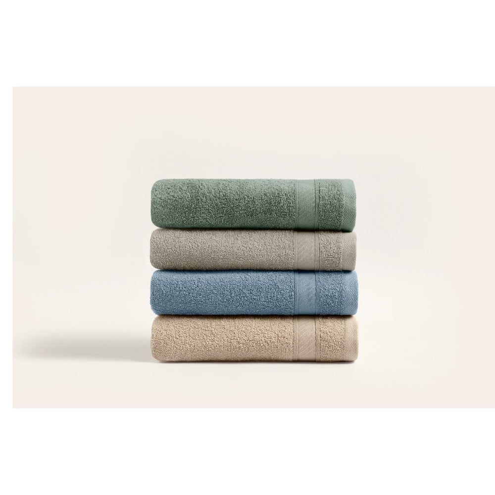 Froté bavlnené uteráky v súprave 4 ks 50x90 cm – Foutastic