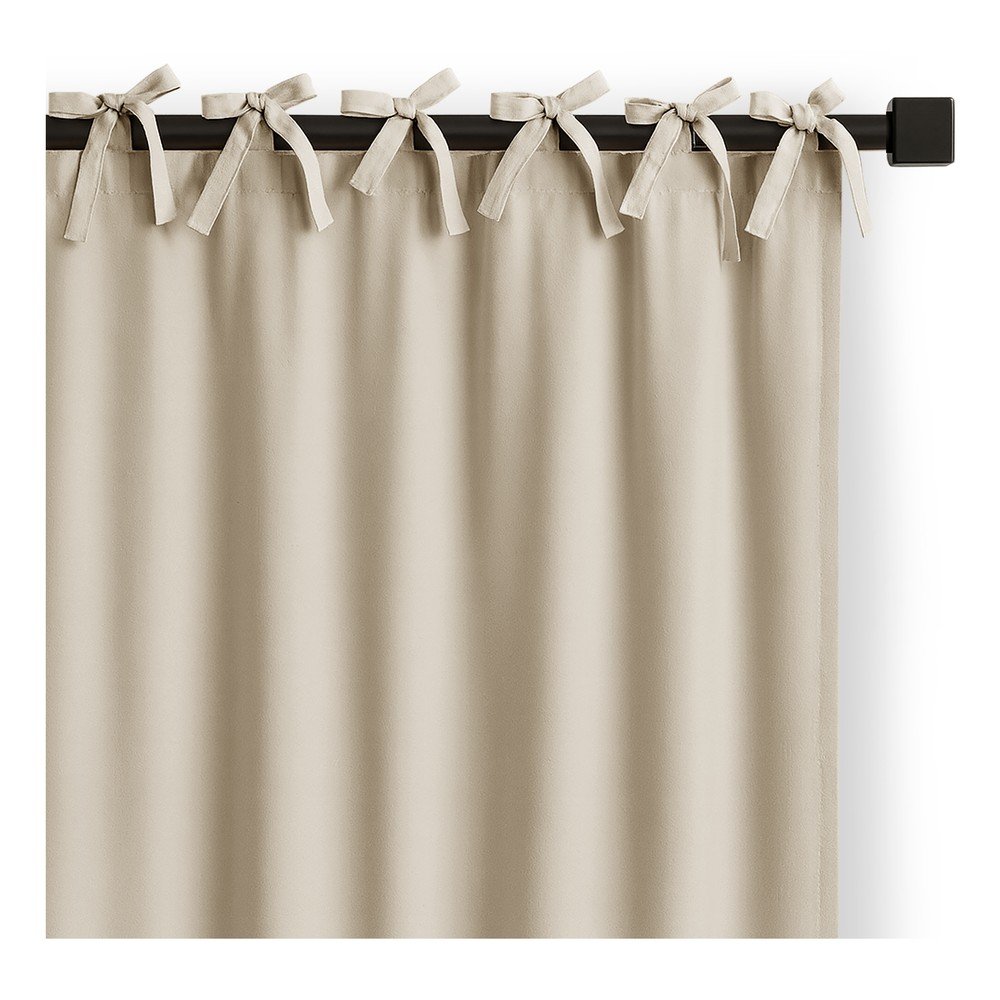 Krémový dimout záves 140x250 cm Carli Tie – Restilo