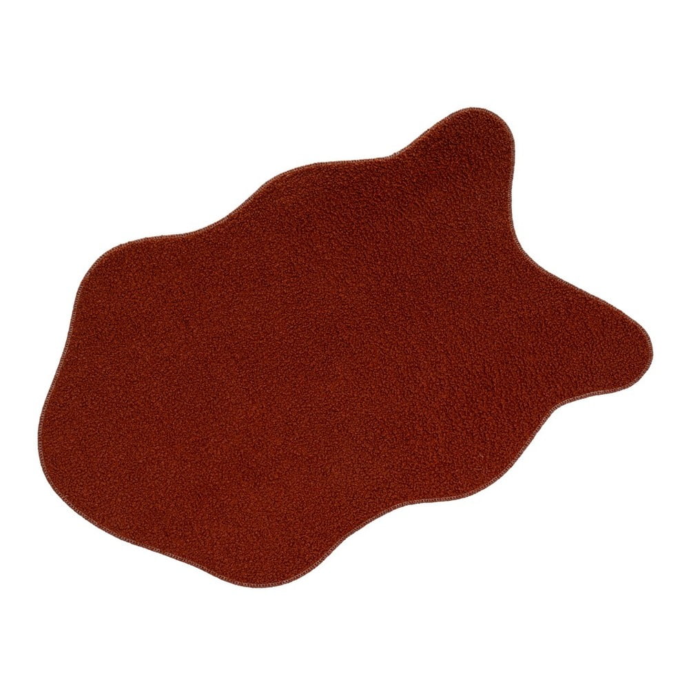 Vínová syntetická kožušina 60x90 cm Sherpa – Casa Selección