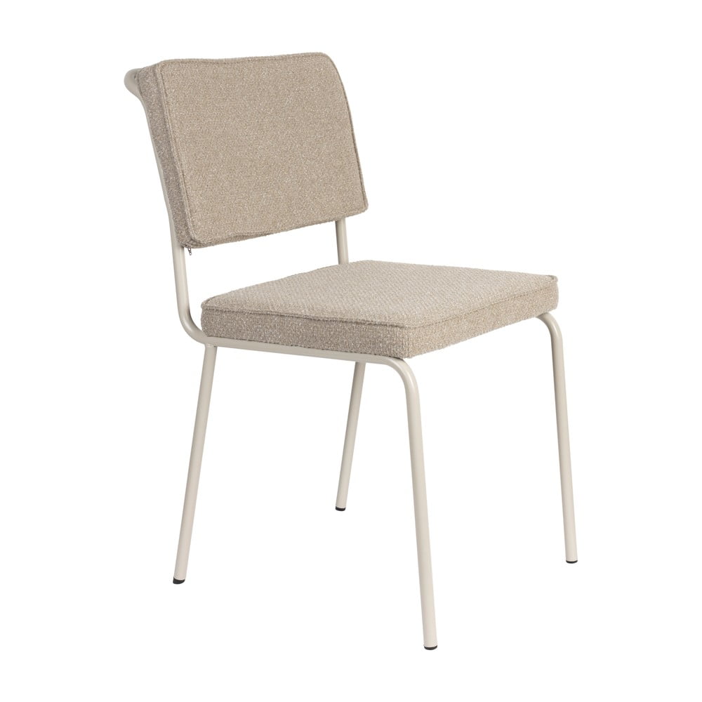 Béžová jedálenská stolička Buddy – Zuiver