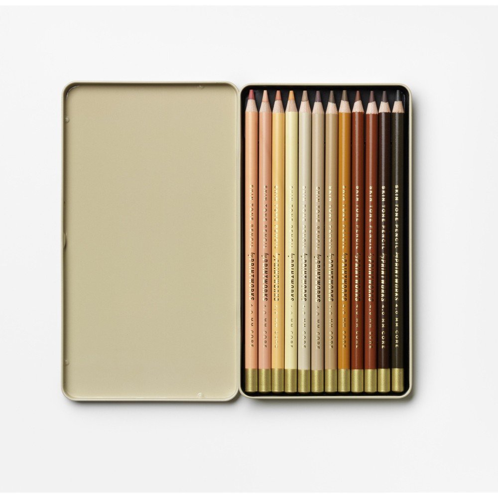 Pastelky v súprave Skin tone – Printworks