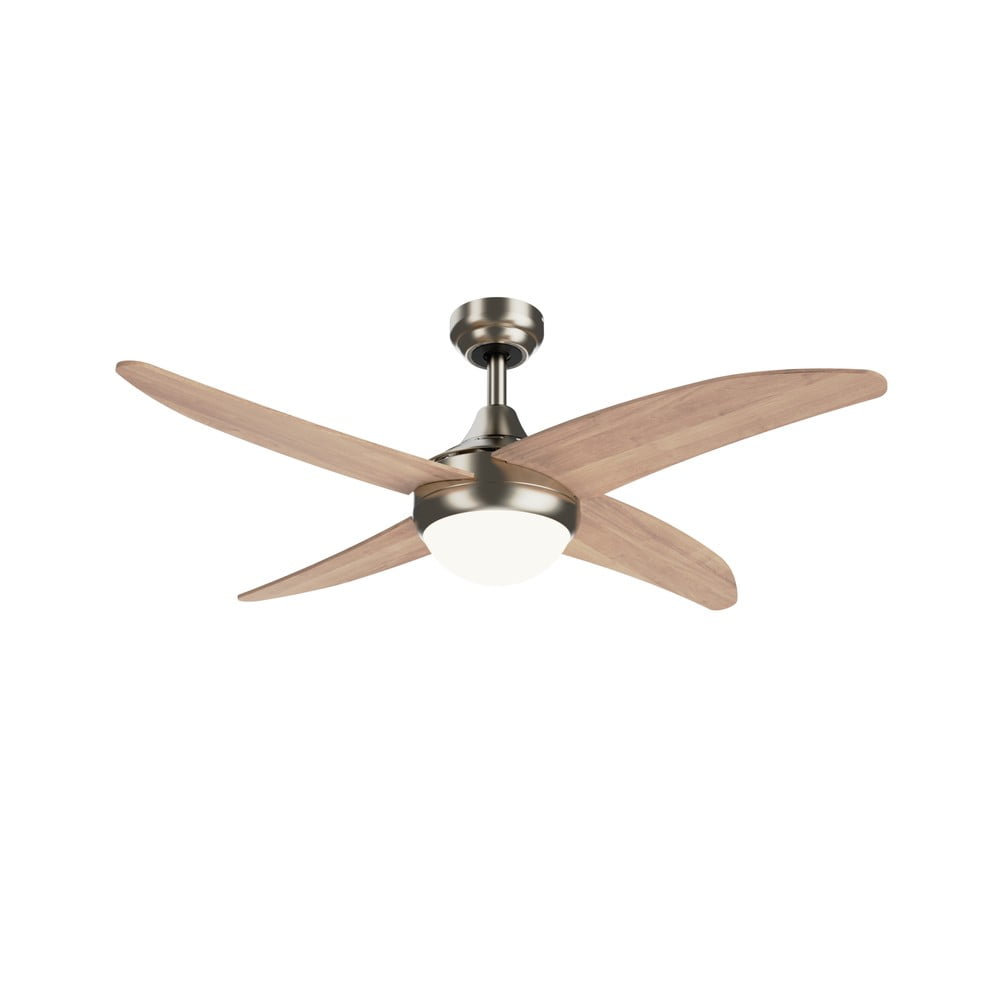 Stropné svietidlo s časovačom/s ventilátorom vo svetloprírodnej farbe ø 13 cm Achilia – SULION