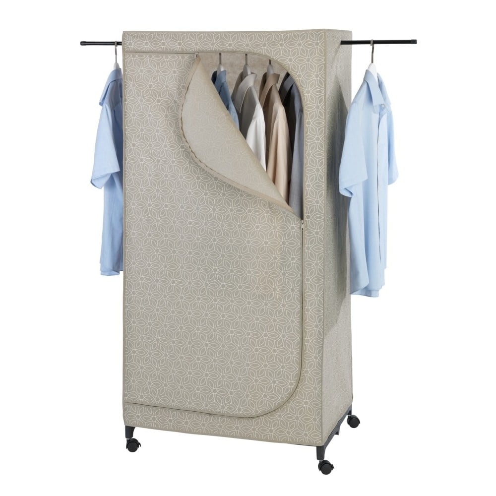 Béžová látková šatníková skriňa 75x160 cm Balance – Wenko