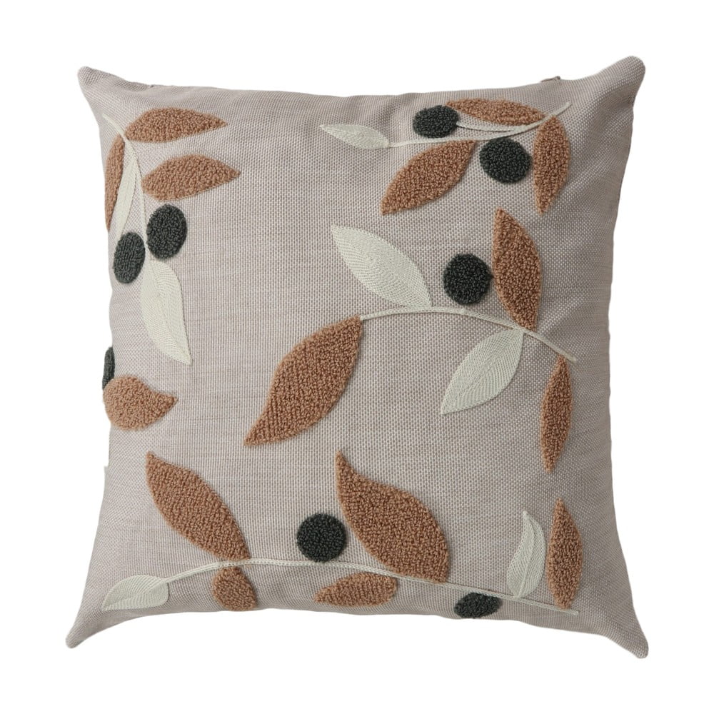 Ľanový dekoračný vankúš 43x43 cm Sonbahar – Mioli Decor