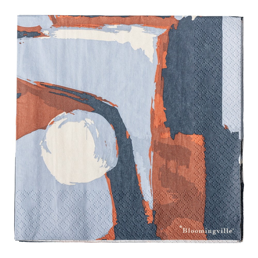 Papierové obrúsky v súprave 20 ks 33x33 cm Arty – Bloomingville