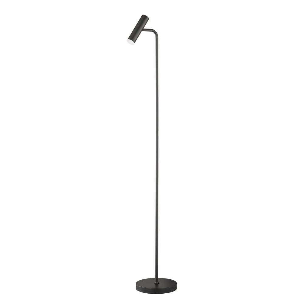 Čierna LED stmievateľná stojacia lampa (výška 154 cm) Stina – Fischer & Honsel