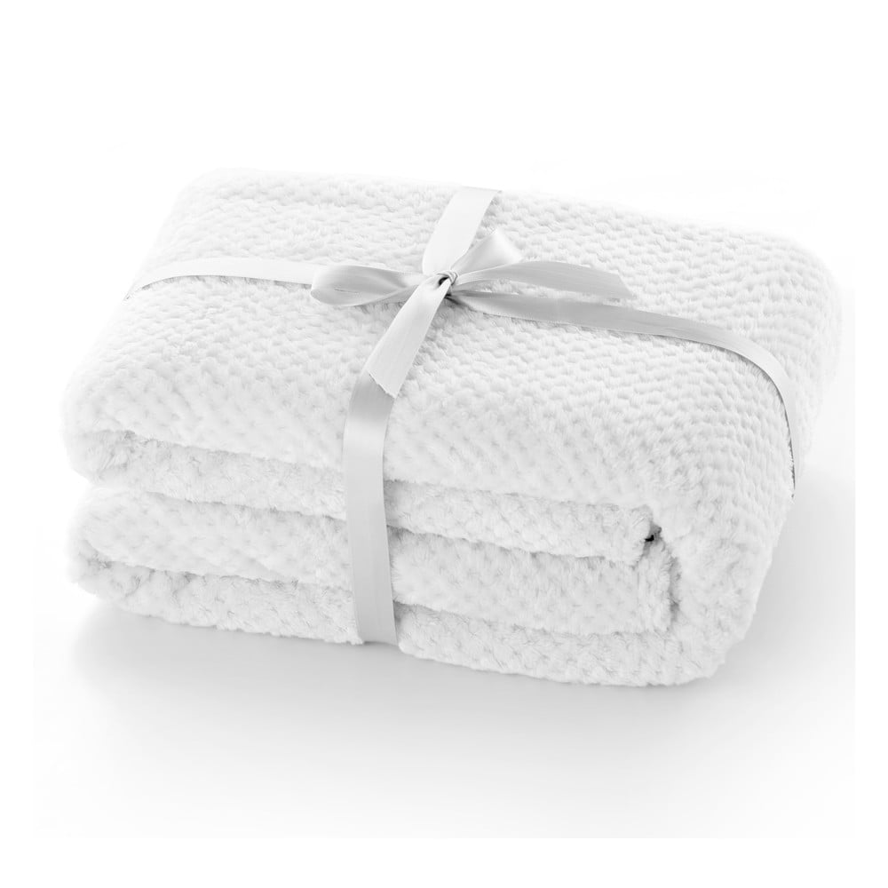 Biela deka z mikrovlákna DecoKing Henry