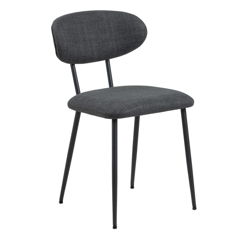 Antracitové jedálenské stoličky v súprave 2 ks Denise – Actona