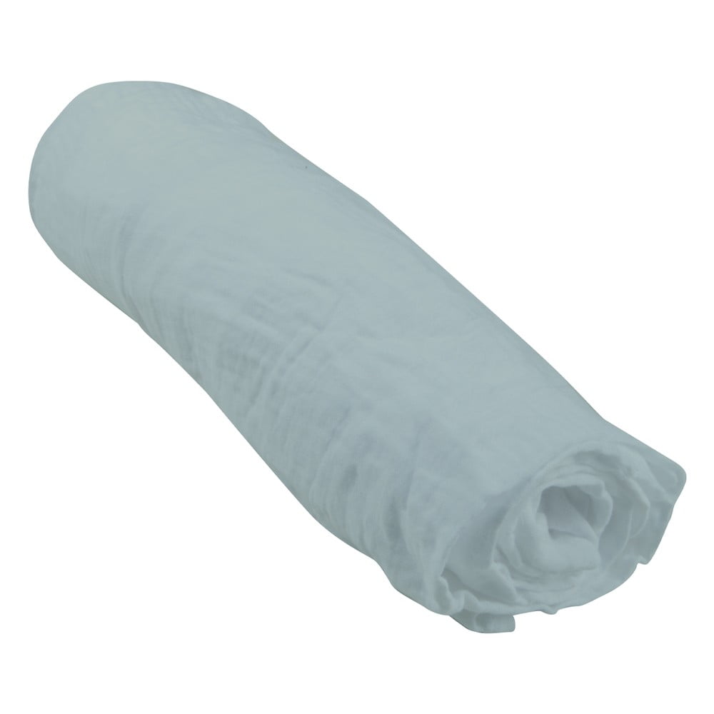 Napínacia mušelínová detská plachta do postieľky 70x140 cm – Bébé Douceur
