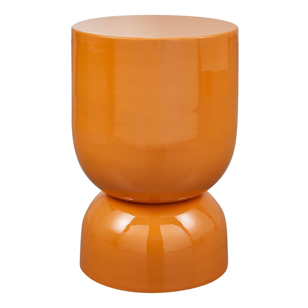 Kovový okrúhly odkladací stolík ø 32 cm Hekla – WOOOD