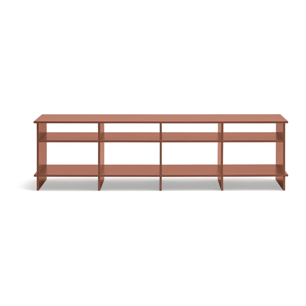 TV stolík v tehlovej farbe 180x50x40 cm Inari – Teulat